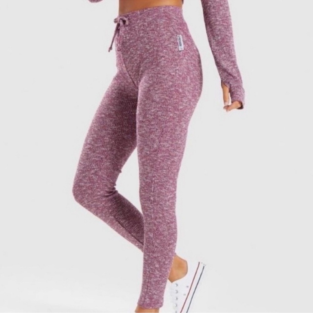 Gymshark Pink Knit Pants